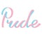 word pride in color Transgender Pride flag