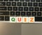 Word Quiz on keyboard