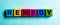 The word REMEDY is written on multicolored bright wooden cubes on a light blue background
