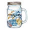 Word-Undersea world. Isoleted Tumbler with Marine Life Landscape - the ocean and the underwater world with different
