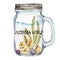 Word-Undersea world. Isoleted Tumbler with Marine Life Landscape - the ocean and the underwater world with different