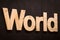 The word World