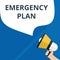 Word, writing Emergency Plan