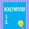 Word writing text Bollywood. Business concept for Indian cinema a source of entertainment among new generation.