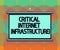 Word writing text Critical Internet Infrastructure. Business concept for essential components of internet operation