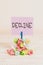 Word writing text Decline. Business concept for Become smaller fewer less Decrease Politely refuse reject say no Reminder pile