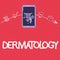 Word writing text Dermatology. Business concept for Cosmetic care and enhancement branch of medicine Skin treatment