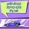 Word writing text Disaster Recovery Plan. Business concept for plan for business stability in the event of disaster Car
