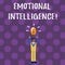 Word writing text Emotional Intelligence. Business concept for Capacity to control and be aware of demonstratingal
