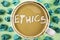 Word writing text Ethics. Business concept for Maintaining equality balance among others having moral principles written on Tea in