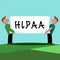 Word writing text Hipaa. Business concept for Acronym stands for Health Insurance Portability Accountability