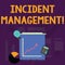 Word writing text Incident Management. Business concept for Process to return Service to Normal Correct Hazards