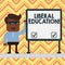 Word writing text Liberal Education. Business concept for education suitable for the cultivation of free huanalysis