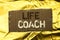 Word writing text Life Coach. Business concept for Mentoring Guiding Career Guidance Encourage Trainer Mentor written on tear Card