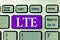 Word writing text Lte. Business concept for A 4G mobile communications standard Improving wireless broadband speeds