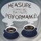 Word writing text Measure Your Perforanalysisce. Business concept for regular measurement of outcomes and results Sets
