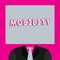 Word writing text Mobility. Business concept for ability to move or be moved freely easily adaptability flexibility