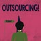 Word writing text Outsourcing. Business concept for Obtain goods or service by contract from an outside supplier Man