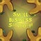 Word writing text Small Business Saturday. Business concept for American shopping holiday after thanksgiving Starfish