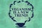Word writing text Veganism Is A New Trend. Business concept for Healthy food vegan lifestyle fresh dishes diet Cup and