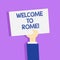 Word writing text Welcome To Rome. Business concept for Arriving to Italia capital city knowing other cultures.