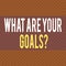 Word writing text What Are Your Goals Question. Business concept for ask the Desired End Results to know the plans Seamless