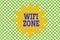 Word writing text Wifi Zone. Business concept for provide wireless highspeed Internet and network connections Seamless