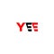 The word YEE for company design logo branding letter element