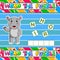 Words puzzle educational game for children