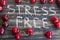 Words Stress Free with Fresh Cherries