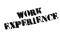 Work Experience rubber stamp