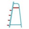 Work ladder icon, cartoon style