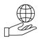 Work responsibility icon, illustration