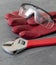 For work safety- it is necessary to work with gloves- protective glasses- a wrench on a floor- thick plastic gloves and protection