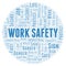 Work Safety word cloud.