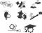 Work skill icon, develop skill icon set