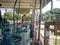 Worker on Liquid propane gas station
