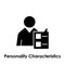 worker, personality characteristics icon. One of business collection icons for websites, web design, mobile app