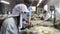 Workers castigate bronze casting products, vietnam