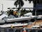 Workers search the rubble of the Florida Bridge collapse.