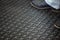 Workers standing on anti-fatigue mat in an industrial kitchen