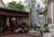 Workers of the Wat Pho lying buddha temple in Bangkok, Thailand