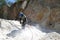 Workers working - rock crushers