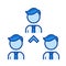 Workforce line icon.