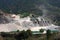 Working dolomite quarry, near Canillias De Albaida. Spain.