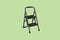 Working Metal Stepladder vector illustration. Interior objects icon concept. Step ladders for domestic and construction needs vect