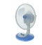 Working Table Electric Blue Fan. Isolated