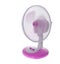 Working Table Electric Pink Fan. Isolated