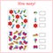Worksheet. Mathematical puzzle game. Learning mathematics, tasks for addition  for preschool  children. worksheet for preschool