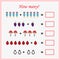 Worksheet. Mathematical puzzle game. Learning mathematics, tasks for addition  for preschool  children. worksheet for preschool